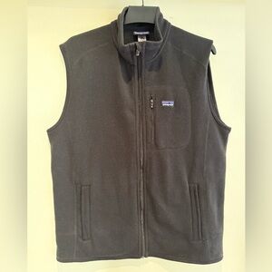 Patagonia Better Sweater Men's Black Fleece Vest